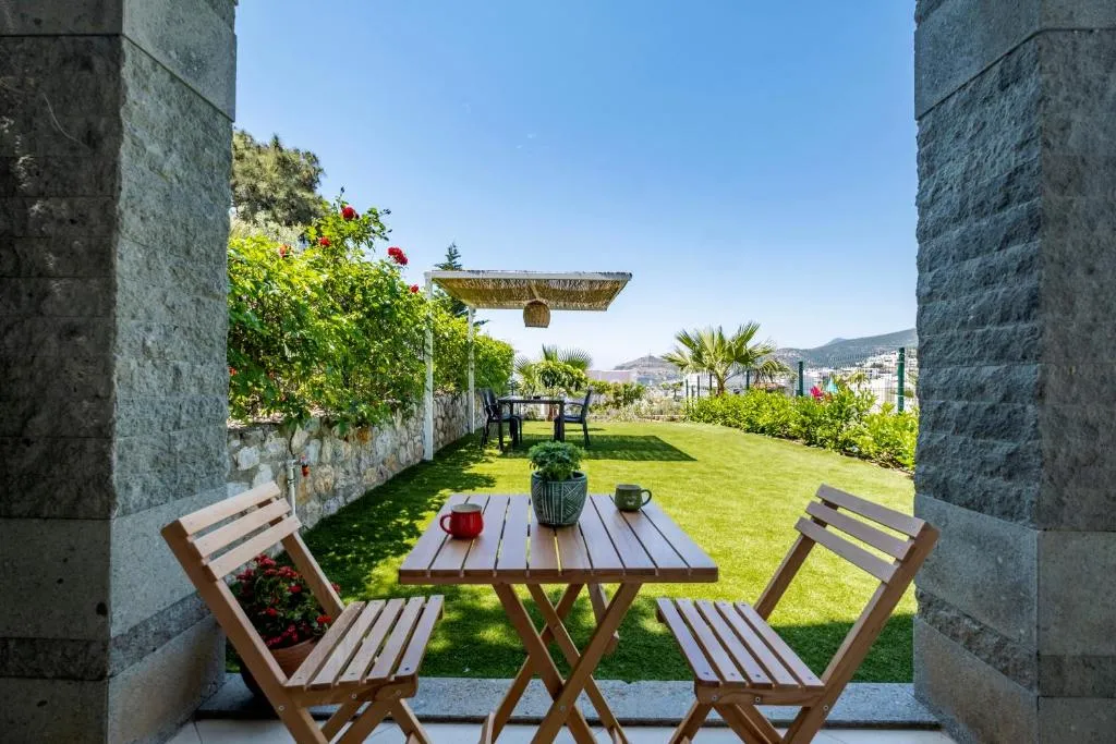 Image of 2+1 House in Bodrum center with sea view and big private garden
