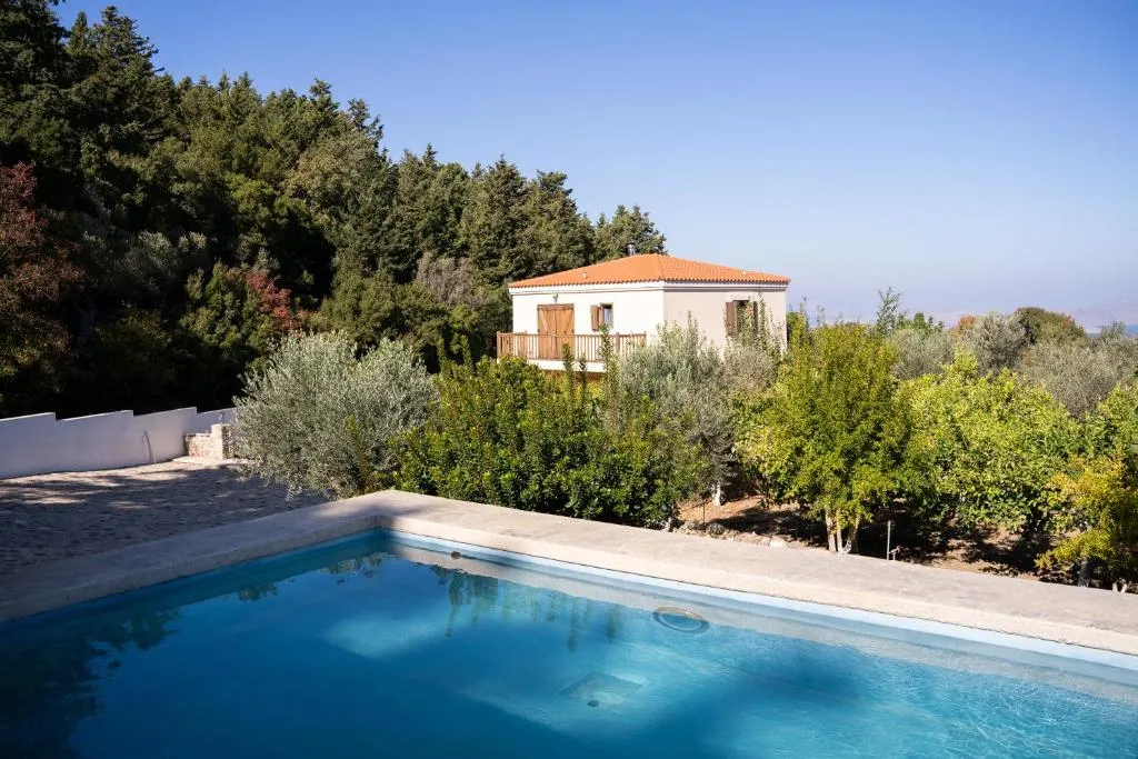 Image of Chaihoutes stone villa into Olive farm in Zia