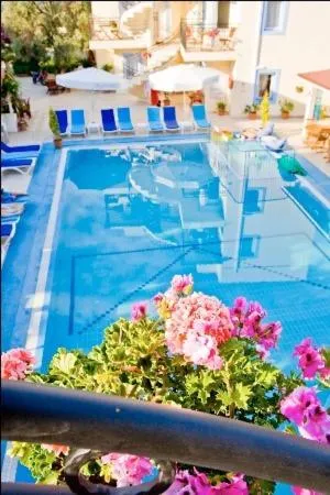 Image 3 of Merve Apartments, your home from home in central BODRUM, street cats frequent the property, not all apartments have balconies , ground floor have terrace with table and chairs